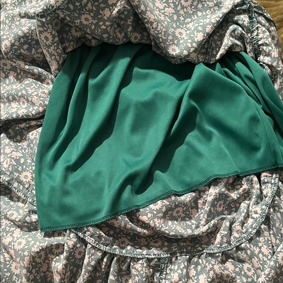 Green Floral Sundress - Picture 4 of 5